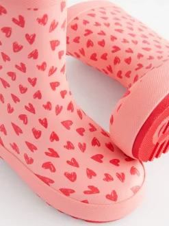 Next Coeur rose - Bottes de pluie Clearance
