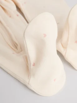 Next Coeur rose - Lot de 3 dors-bien bébé à fermeture éclair bidirectionnelle (0-2ans) Best