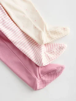 Next Coeur rose - Lot de 3 dors-bien bébé à fermeture éclair bidirectionnelle (0-2ans) Best