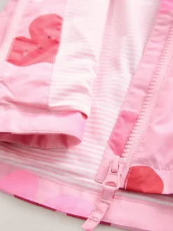 Next Coeur rose - Veste Cagoule imprimée imperméable (3 mois-7 ans) Online