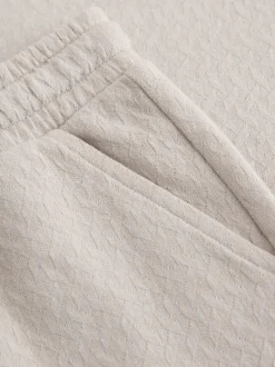 Next - Ensemble polos et shorts de manches (3mois-7ans) Col zippé neutre Outlet