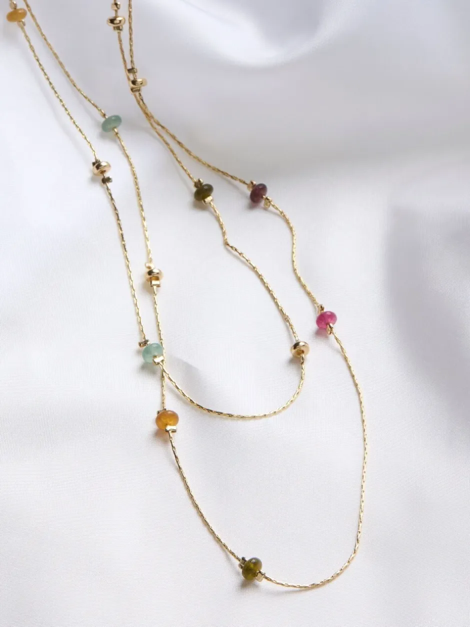 Fat Face Collier multipoing Beige Sable FatFace Hot