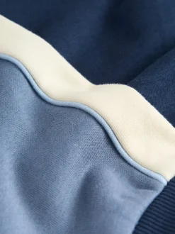 Next - Ensemble Sweat-shirt et Survêtement (3mois à7ans) color block bleu New