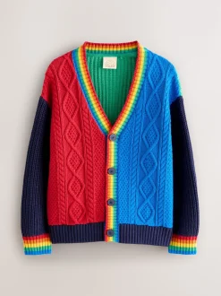 Little Bird by Jools Oliver Color block vif - Cardigan en maille à col en V Sale