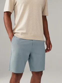 Next Coloris pastel - - Short chino extensible 4 Pack Ajustement droit Outlet