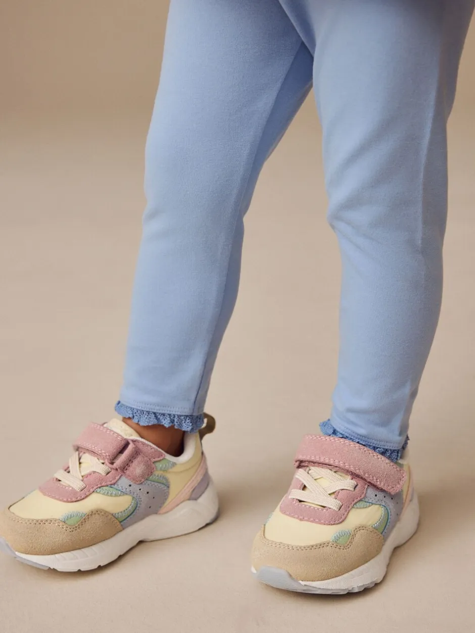 Next Coloris pastel - Baskets à lacets élastiques à fermeture tactile Discount