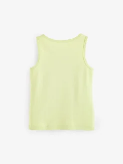 Next Coloris pastel - Lot de 5 débardeurs (1.5-16ans) Discount