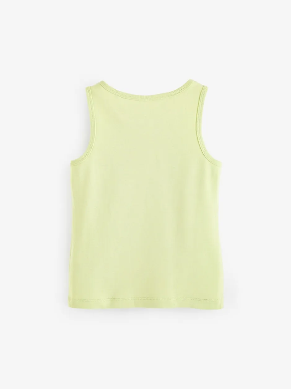 Next Coloris pastel - Lot de 5 débardeurs (1.5-16ans) Discount