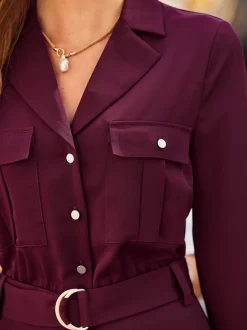 Sosandar Combinaison Ceinturé à poche Clearance