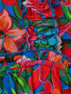 Monsoon Combinaison en jersey imprimé tropical Clearance