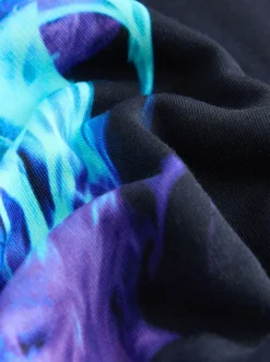 Next - Sweat à capuche adolescent imprimé graphique (3-16ans) Contrôleur bleu marine New