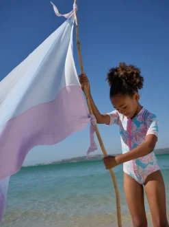 Next coquille Bleu - Maillot de bain Sunsafe à manches courtes (3mois à16ans) Sale