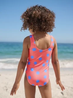 Next Corail rose à pois - Maillot de bain (3mths-7yrs) Discount