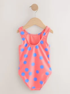 Next Corail rose à pois - Maillot de bain (3mths-7yrs) Discount