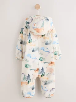 Next Cordon imprimé Animal bleu Woodland - Combinaison bébé (0mois-2ans) Online