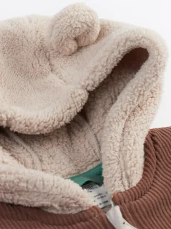 Frugi Costume Cord Ted Marron Snuggle New