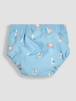 Jojo Maman Bébé Couche de bain Bleu Discount