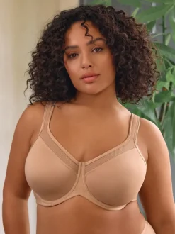 Next Couleur praline - F-K Ultimate Support Cotton Minimiser Soutien-gorge à bretelles rembourré Online