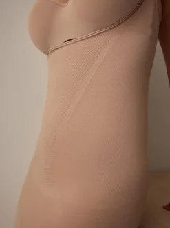 Next Couleur praline - Nuisette gainante au ventre sans soutien-gorge Online