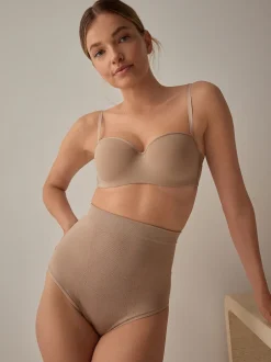 Next Couleur praline - Slips gainants fermes sans coutures pour le contrôle du ventre New