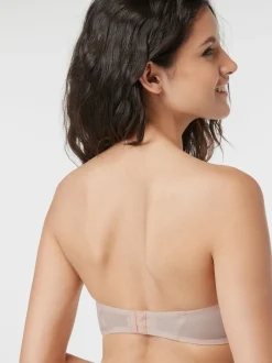 Next Couleur praline - Soutien-gorge push-up push-up A-DD Triple Boost sans bretelles New