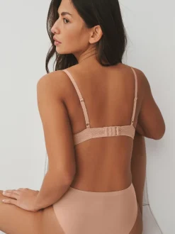 Next Couleur praline - Soutien-gorge plongeant triple boost A-DD push-up Hot