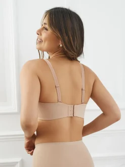Next Couleur praline - Soutien-gorge bandeau sans bretelles DD+ sans rembourrage Minimise Online