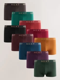 Next - Boxers hipsters riches en coton mélangé Couleur vive