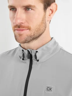Calvin Klein Golf Coupe-vent Argent Motion zippé Hot