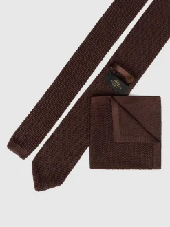 Antique Rogue Cravate en maille - 6.5cm