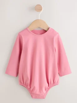 Next Cream / Personnage rose - Ensemble deux pièces salopette et body bébé (0mois-3ans) New