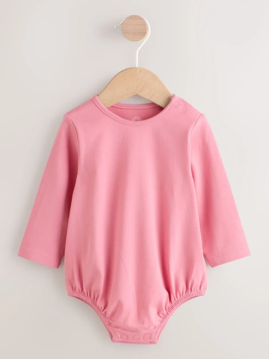 Next Cream / Personnage rose - Ensemble deux pièces salopette et body bébé (0mois-3ans) New