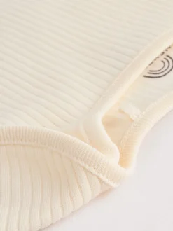 Next Crème - Bébé Manches courtes Bodysuits 5 Pack Clearance