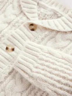 Next - Character Cardigan (3mths-7yrs) Crème Hot