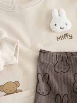 Next Crème - Ensemble Miffy Robe sweat et legging (3mois-7ans)
