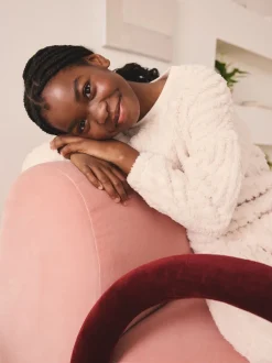 Next Crème - Ensemble pyjama en jacquard en polaire 2 pièces (2-16ans) Hot