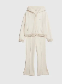 River Island Crème - Ensemble Premium Essentials zippé et évasé Sale