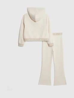 River Island Crème - Ensemble Premium Essentials zippé et évasé Sale