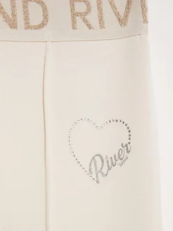 River Island Crème - Ensemble Premium Essentials zippé et évasé Sale