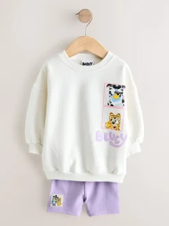 Next Crème - Ensemble short Bluey (12mois-7ans) Online