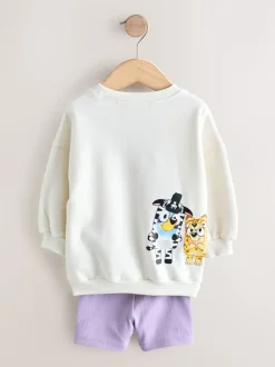 Next Crème - Ensemble short Bluey (12mois-7ans) Online