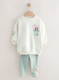 Next Crème - Ensemble Sweat-shirt et Leggings Bluey (12mois-7ans) Best