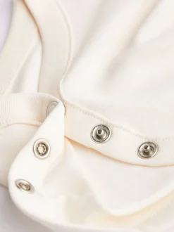 Next Crème - Essential Baby Manches courtes Bodysuits 5 Pack Outlet