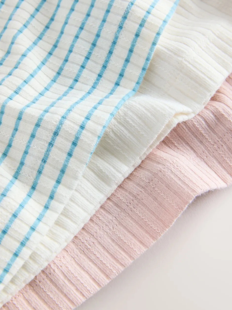 Next Crème - Gilets cami texturés à bretelles Lot de 3 (1.5-16ans)