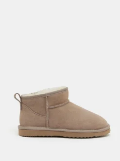 Hush Crème - Bottes en peau de mouton Ultra Mini Sale