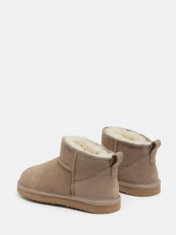 Hush Crème - Bottes en peau de mouton Ultra Mini Sale