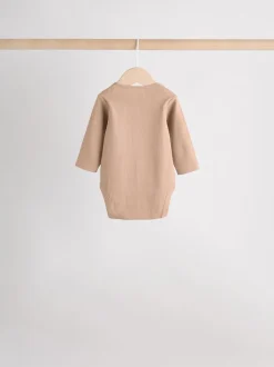 Next Crème - Lot de 5 bodys à manches longues pour bébé Sale