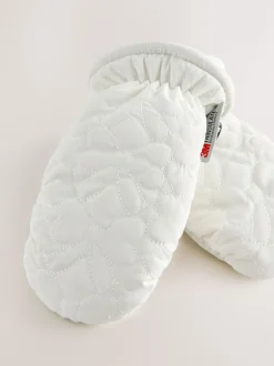 Next Crème - Moufles de ski (3mths-6yrs) Clearance