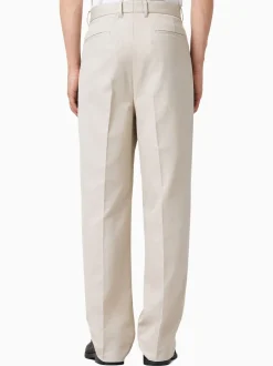 All Saints Crème - Pantalon droit AllSaints Tallis Sale