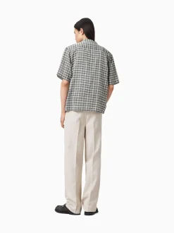 All Saints Crème - Pantalon droit AllSaints Tallis Sale